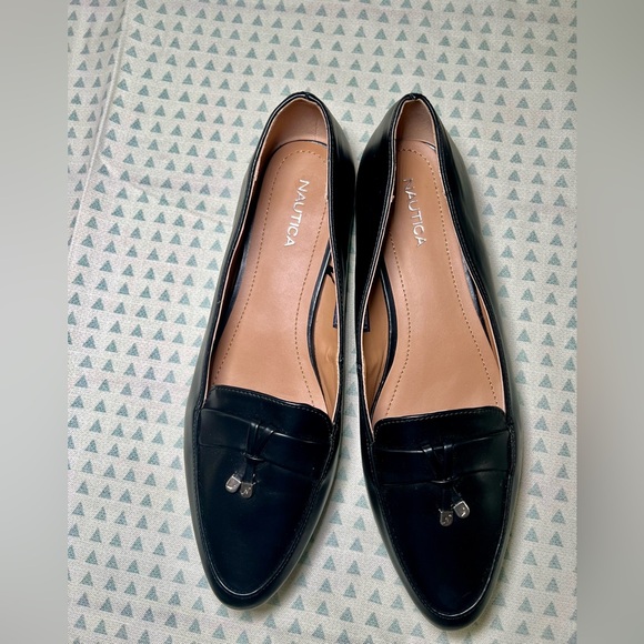 Nautica Shoes - Nautica Yaffa Black Flats Size 10 NWOT
